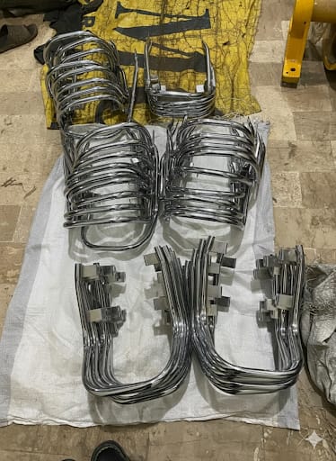 Motorcycle rear carrier by ASE Engineering