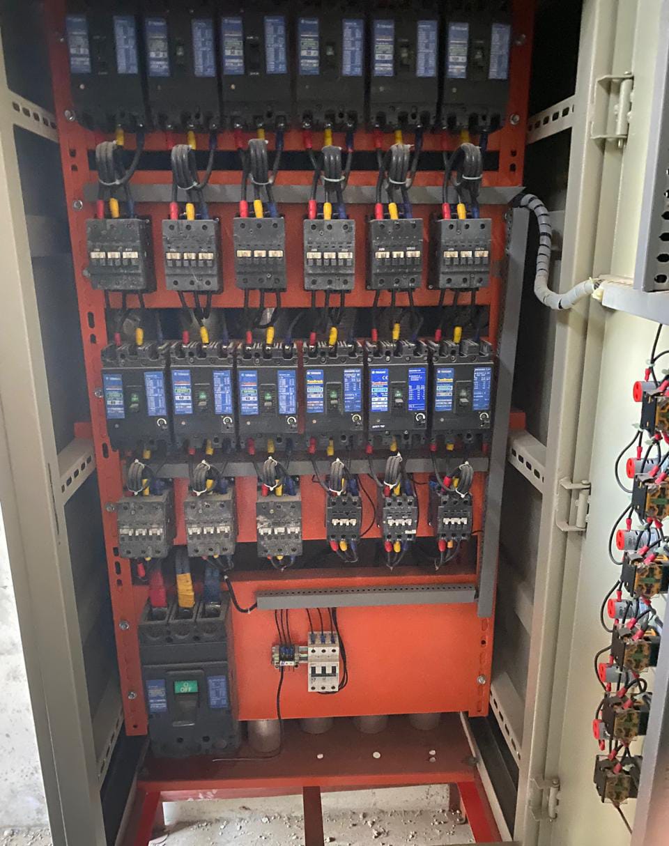 Electrical circuit breaker panel by ASE Engineering