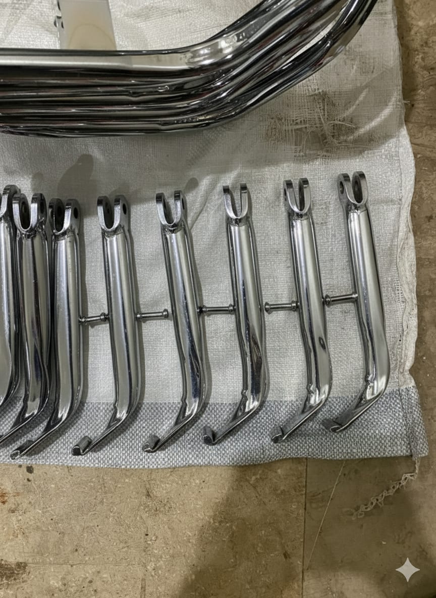 Motorcycle kick start part by ASE Engineering